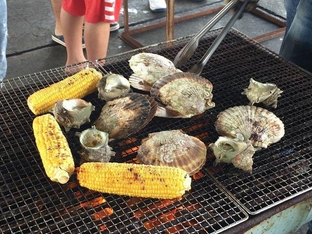 ちくら漁港朝市（5月）