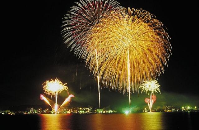 片山津温泉　納涼花火まつり
