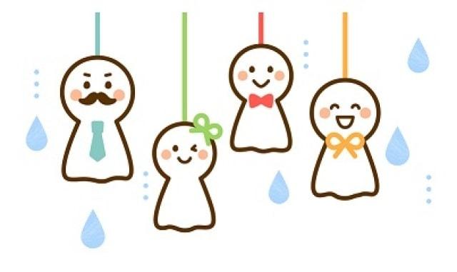 ハレハレてるてる坊主を作ろう！