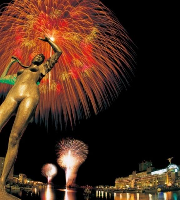 第16回　釧路大漁どんぱく　花火大会
