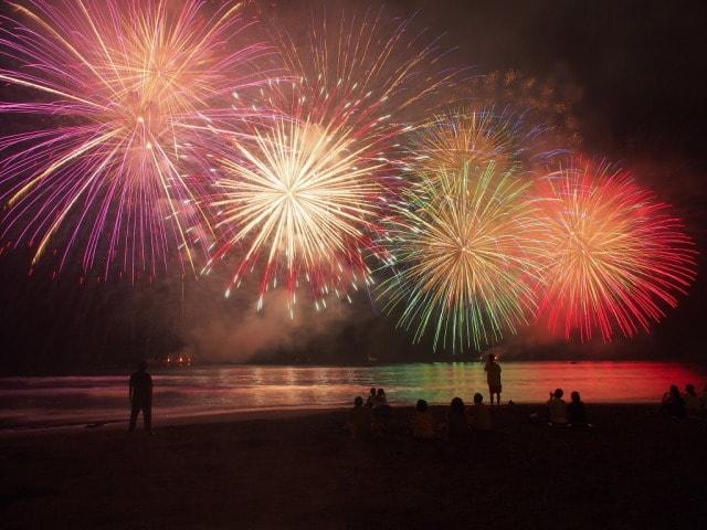 湯河原温泉　海上花火大会（10月）