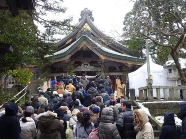 初詣　太平山三吉神社総本宮