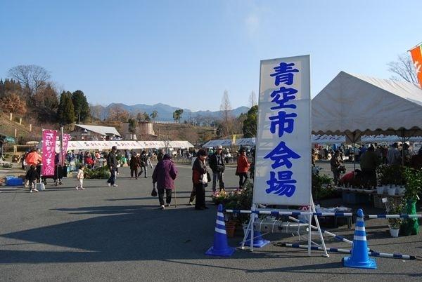 あんずの丘　青空市