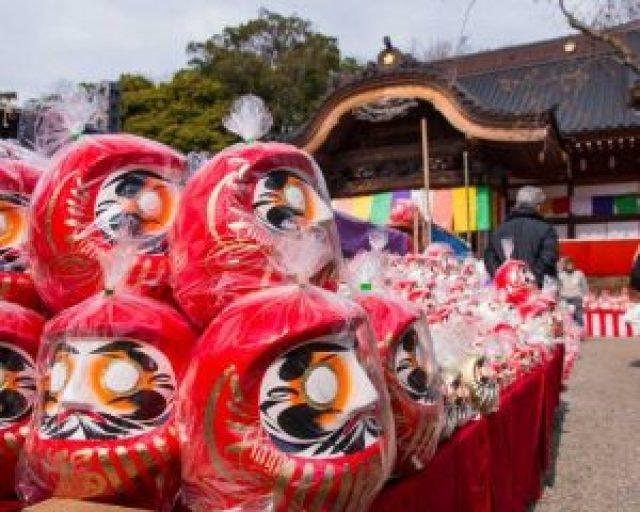 深大寺だるま市