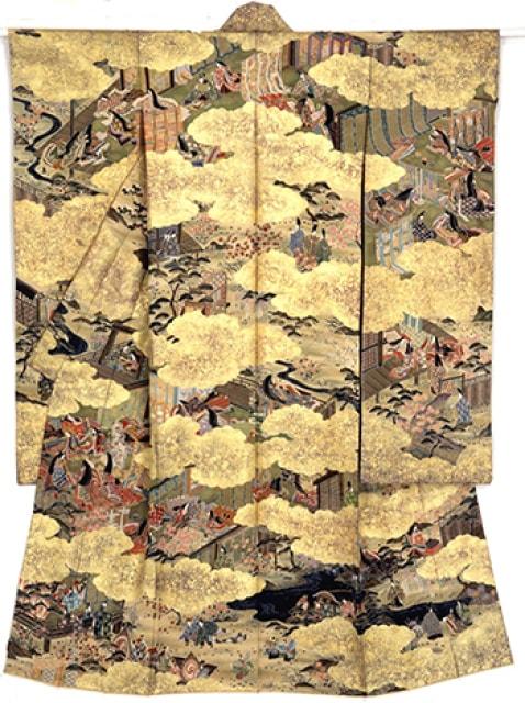 三百年の伝統美　江戸手描き友禅「寺澤森秋の世界」