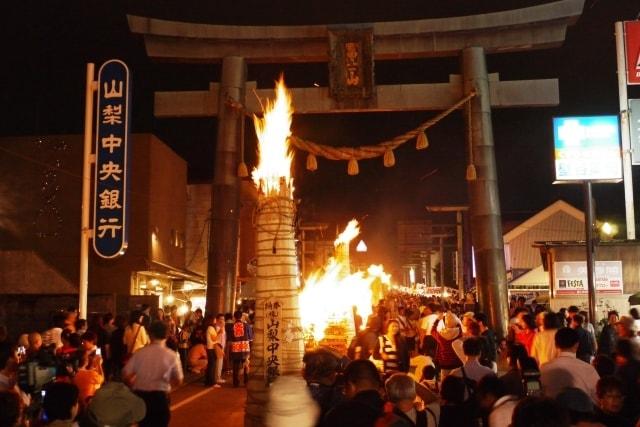 吉田の火祭り　すすき祭り＜中止となりました＞