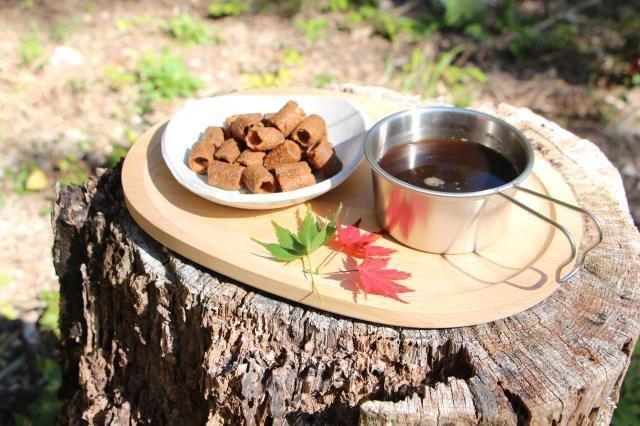 湧水コーヒーと紅葉を楽しむハイキング