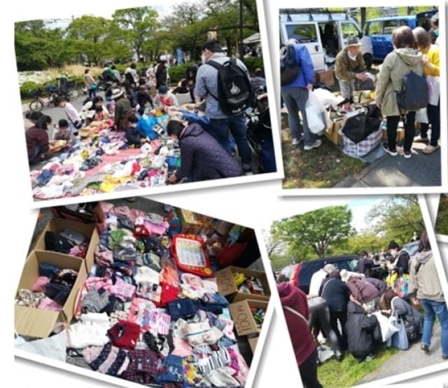 西葛西「新田6号公園」フリーマーケット（6月）