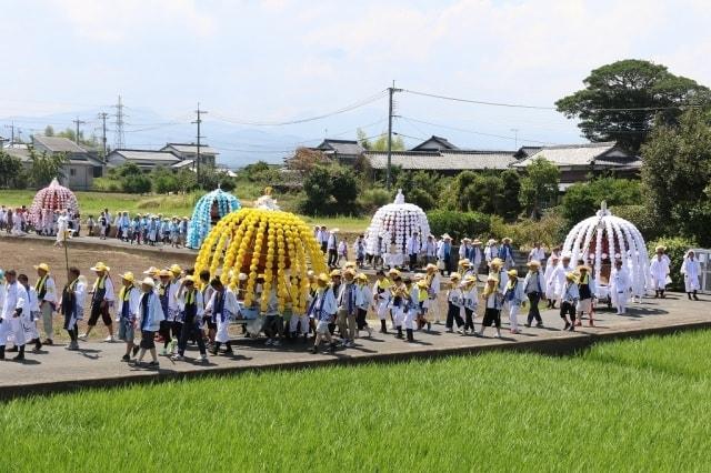 鶴市花傘鉾祭り＜中止となりました＞