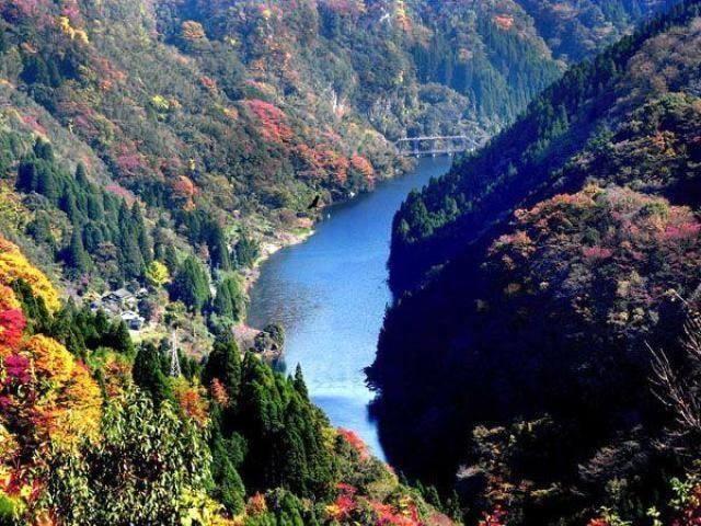 【紅葉・見ごろ】蘇陽峡