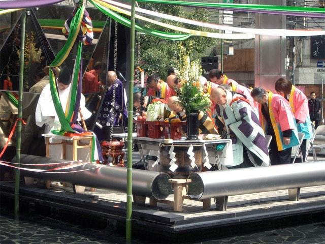 堂島薬師堂 節分お水汲み祭り