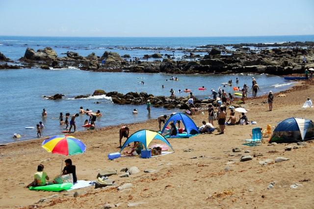 【海水浴】海鹿島海水浴場
