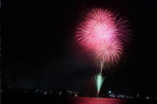 石巻川開き祭り　花火大会