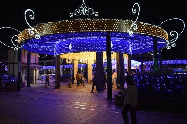 第23回溝口駅前キラリデッキイルミネーション