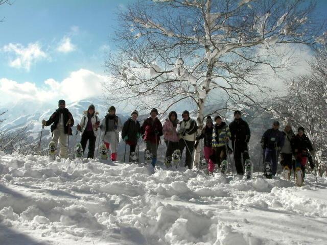 浅間山スノーシューハイキング