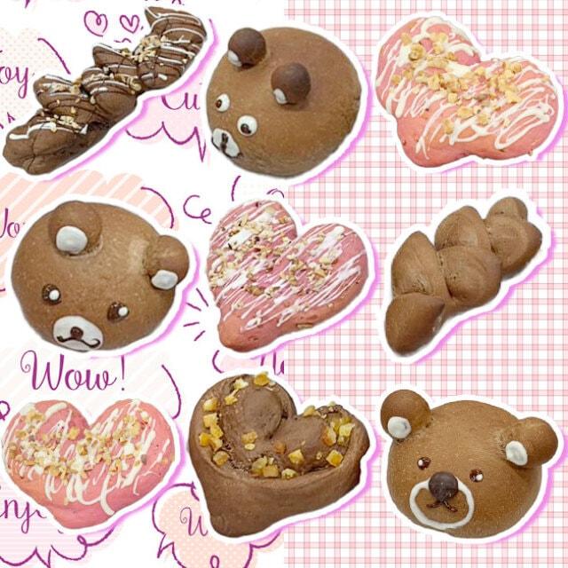 キッズ歓迎！かわいいバレンタインパン教室