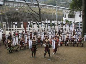 土肥祭・武者パレード