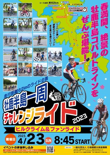 牡鹿半島一周チャレンジライド2023