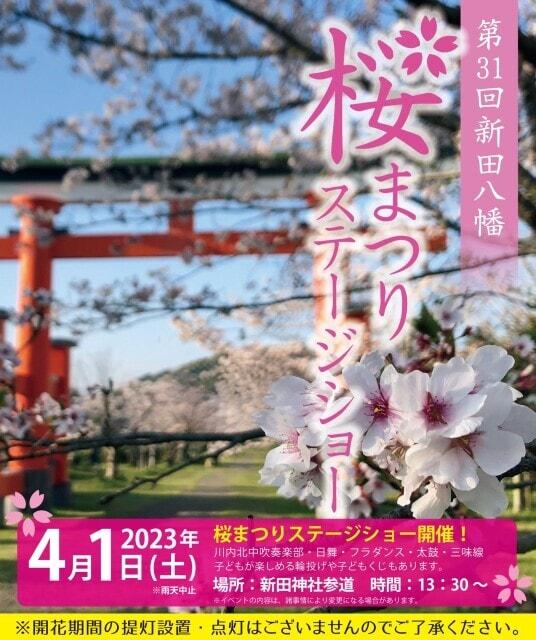 第31回新田八幡桜まつり