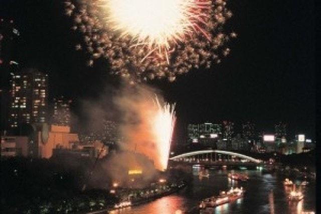 天神祭奉納花火