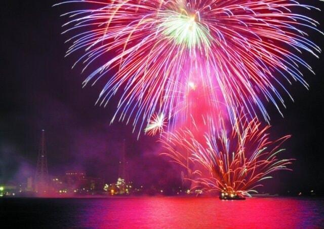 第40回 たけはら夏まつり花火大会