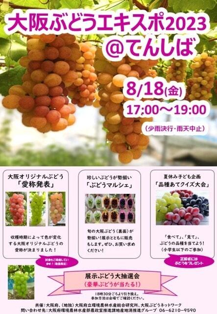 大阪ぶどうエキスポ2023＠てんしば