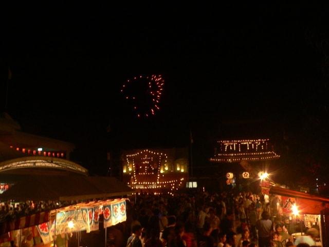水田天満宮千燈明花火大祭