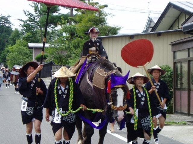 愛宕神社祭典　大名行列