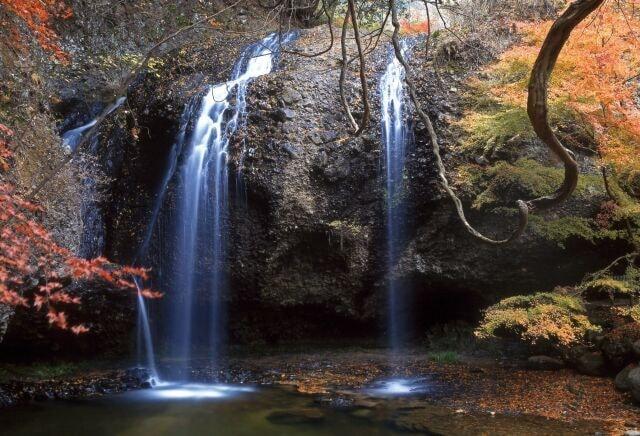 【紅葉・見ごろ】月待の滝
