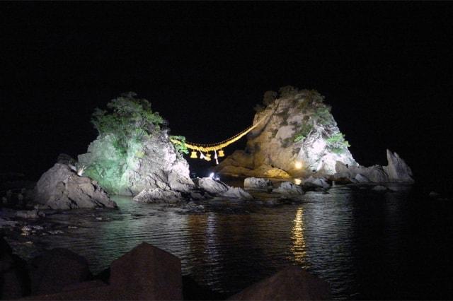 豊後二見ヶ浦ライトアップ