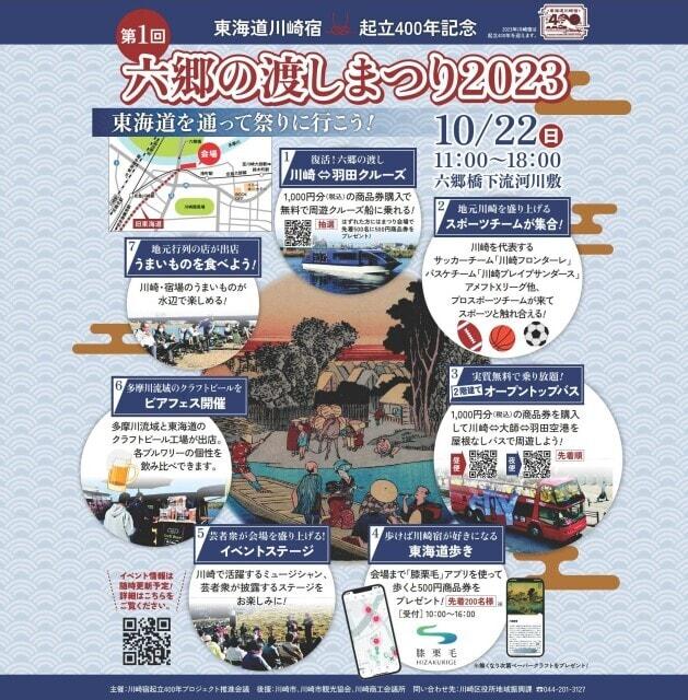 六郷の渡しまつり2023