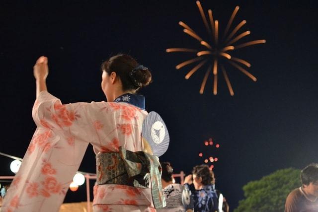 松島流灯会　海の盆