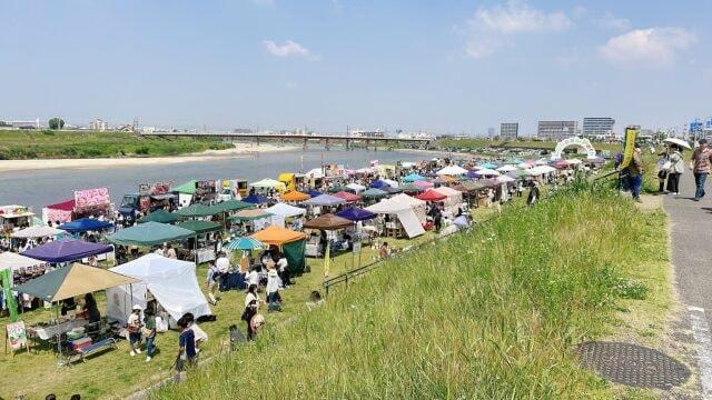 第6回 ロハスパーク大阪柏原@大和川河川敷緑地公園