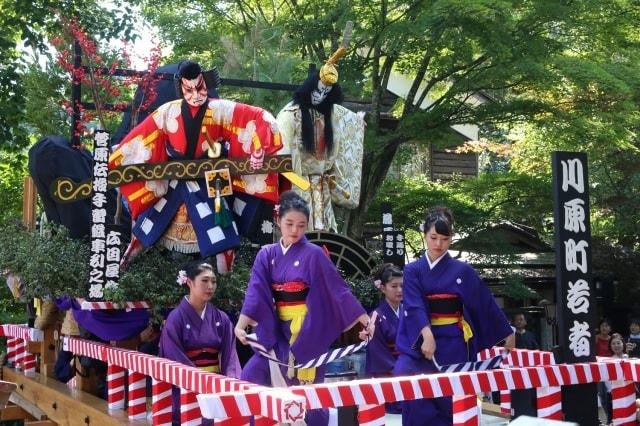 角館祭りのやま行事