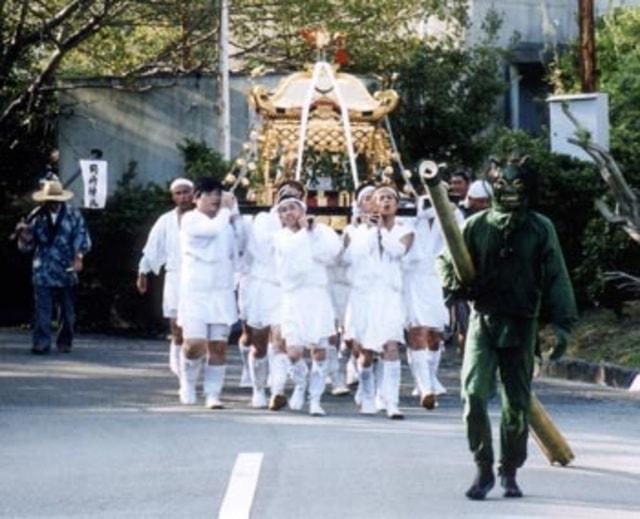 西の地岡崎神社 秋祭り