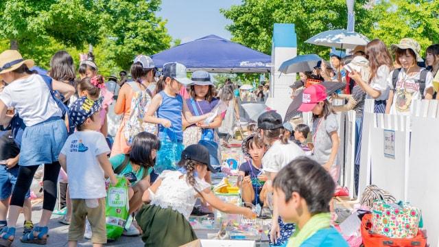 キッズフリマ@米沢市営多目的屋内運動場