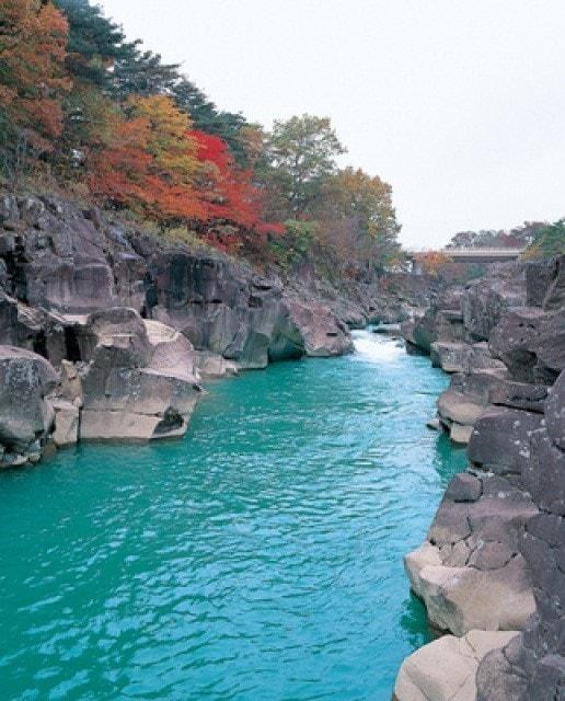 【紅葉・見ごろ】厳美渓