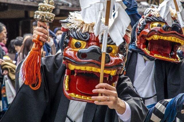 おかげ横丁　新春郷土芸能披露