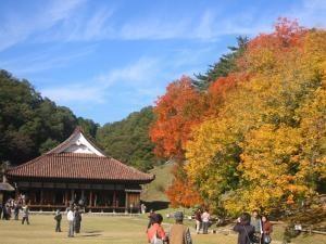 【紅葉・見ごろ】日本遺産「旧閑谷学校」