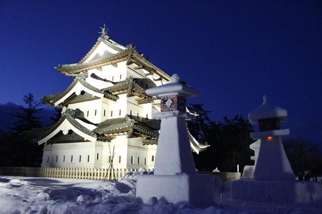 弘前城雪燈籠まつり