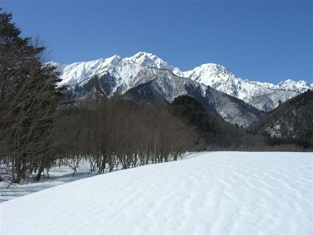 北アルプス山麓信濃大町/HAKUBAVALLEYをスノーシュー・かんじきツアー