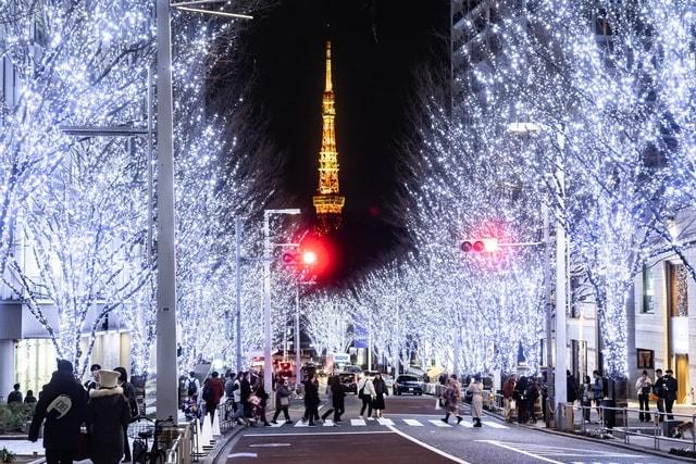 Roppongi Hills Christmas 2024 けやき坂イルミネーション