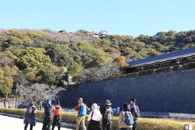 誰でも楽しいアウトドアウォーキング 松山城全コース登頂ウォーキング