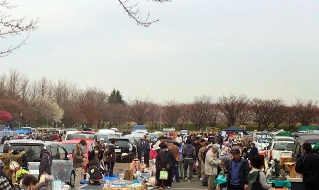 しらこばと水上公園ビッグフリーマーケット（1月）