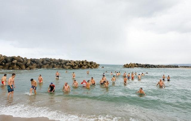 WINTER SWIMMING in KAIKE 2025（寒中水泳）