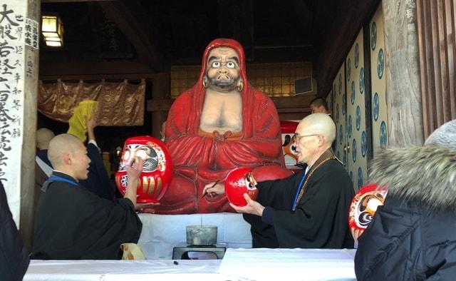 少林山七草大祭だるま市（少林山達磨寺）