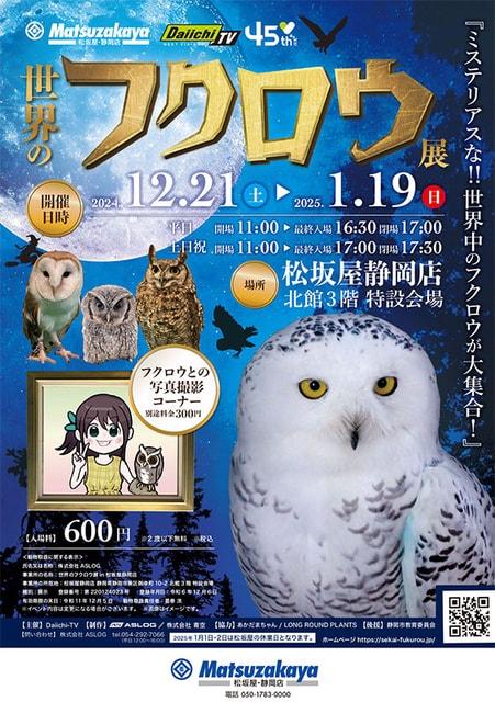 世界のフクロウ展