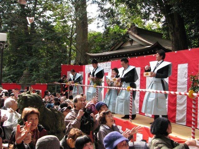 五所神社　節分祭