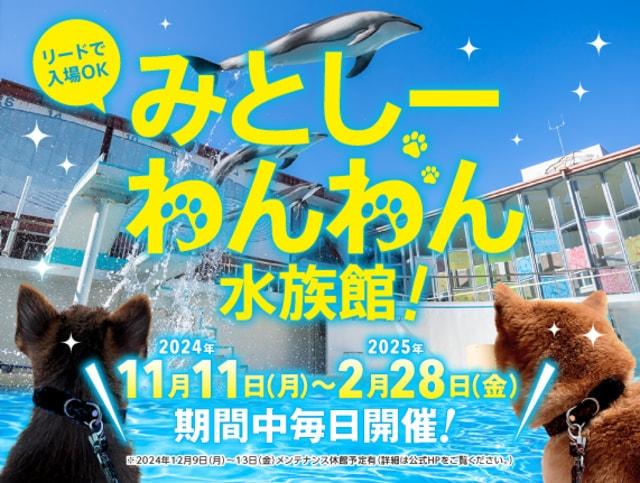 みとしーわんわん水族館！