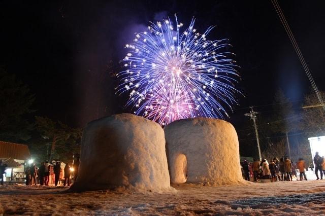 大町温泉郷　夢花火と音の祭典